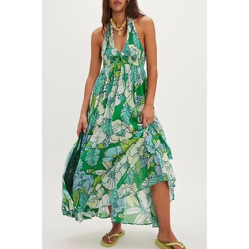 peppermayo willow chiffon mini dress Style_Night-Out made for golden skies Reformation Valeraine Dress | Size:22½   35/36